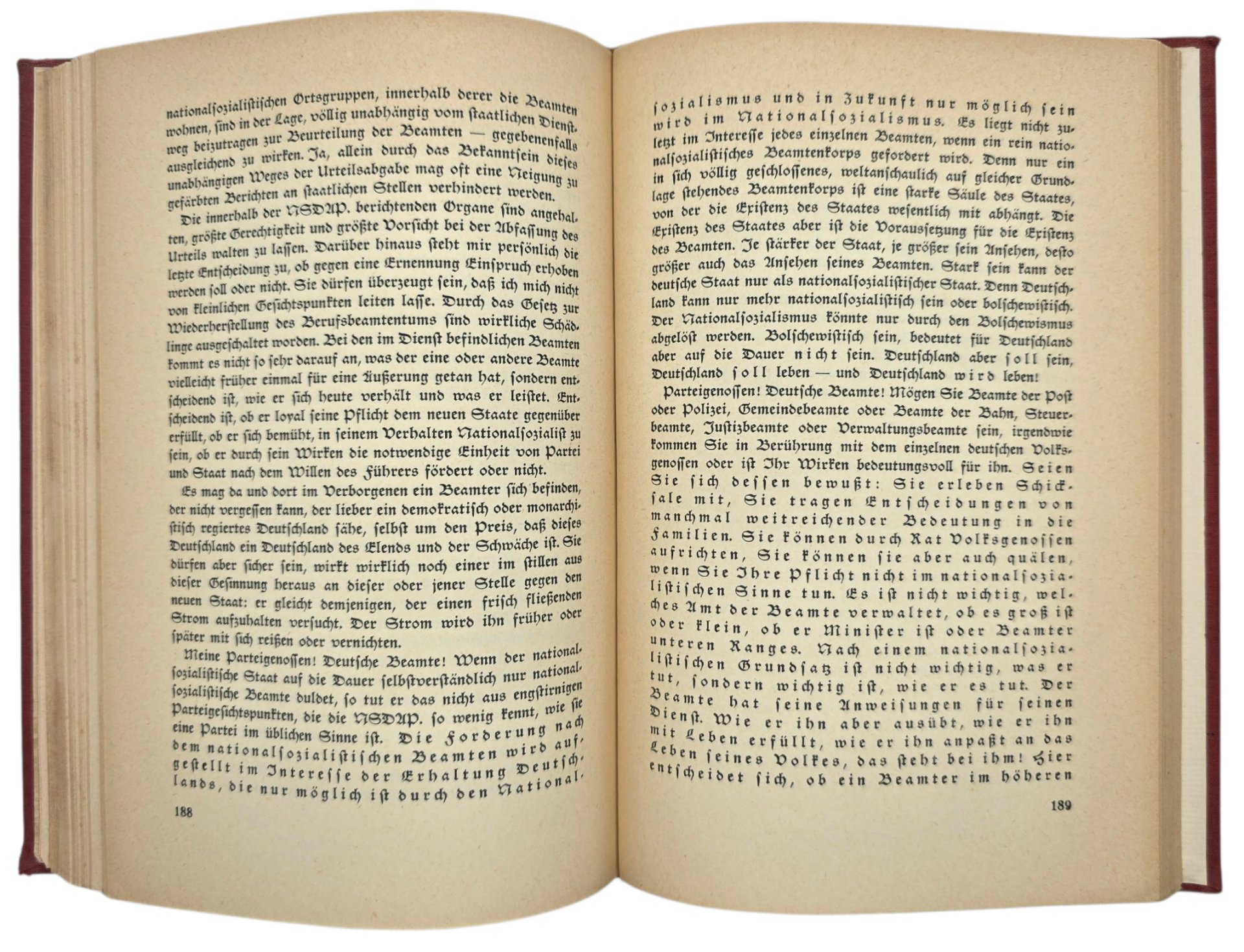 Original WW2 German Book - Rudolf Hess Reden (1940) — image 7