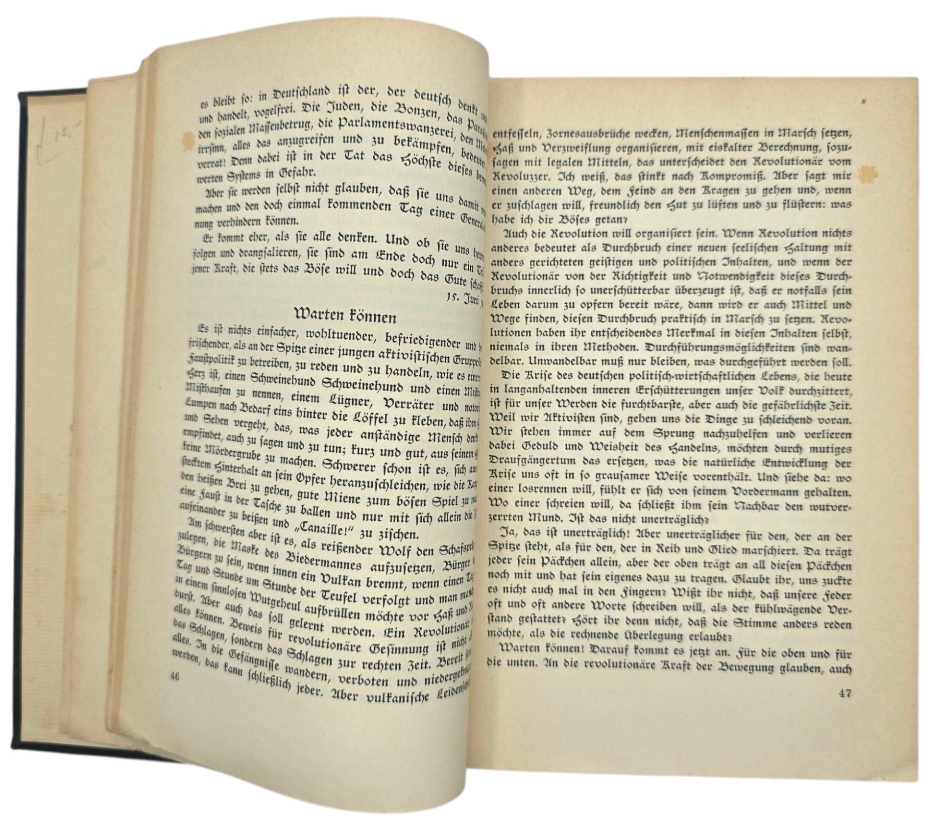 Original WW2 German Book - Der Angriff, Aufsätze aus der Kampfzeit, Joseph Goebbels (1939) — image 4