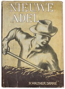 Original WW2 Dutch Collaboration NSB Book - Nieuwe Adel uit Bloed en Bodem, R. Walther Darré (1943)
