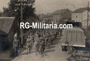 Original WW2 German Photo - Dutch POW soldiers, Holland, May (1940)