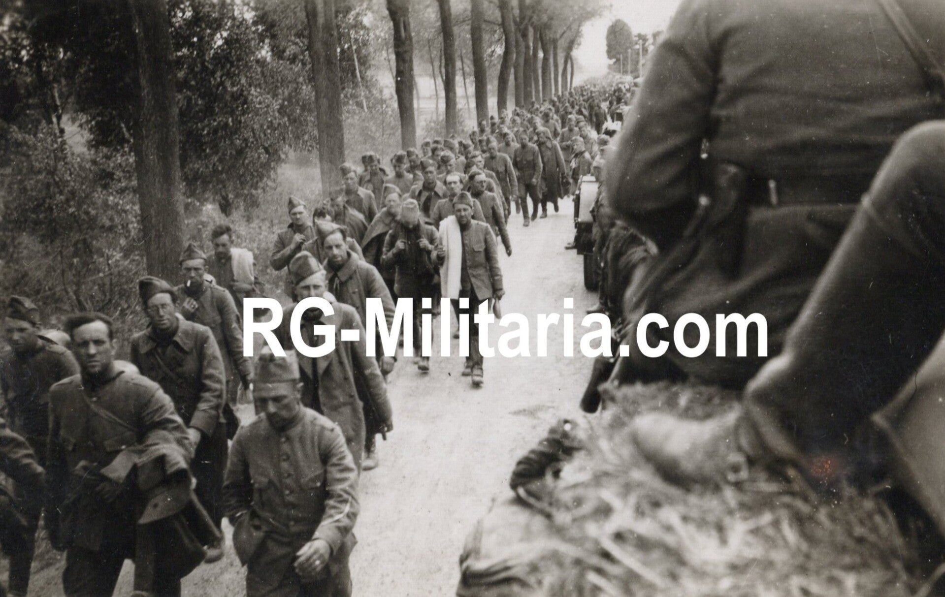 Original WW2 German Photo - Dutch POW soldiers, Holland, May (1940)