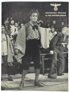 Original WW2 Dutch Collaboration Document - Deutsche Theater in den Niederlande flyer ''Sky''
