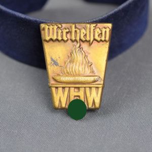 WHW Abzeichen 'Wir helfen'