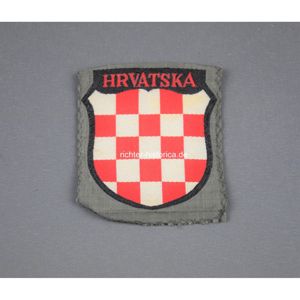 Ärmelabzeichen Kroatien Bevo Kroatische Freiwillige