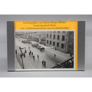 2 Original Fotos vom Staatsbegräbnis von Oberst Werner Mölders