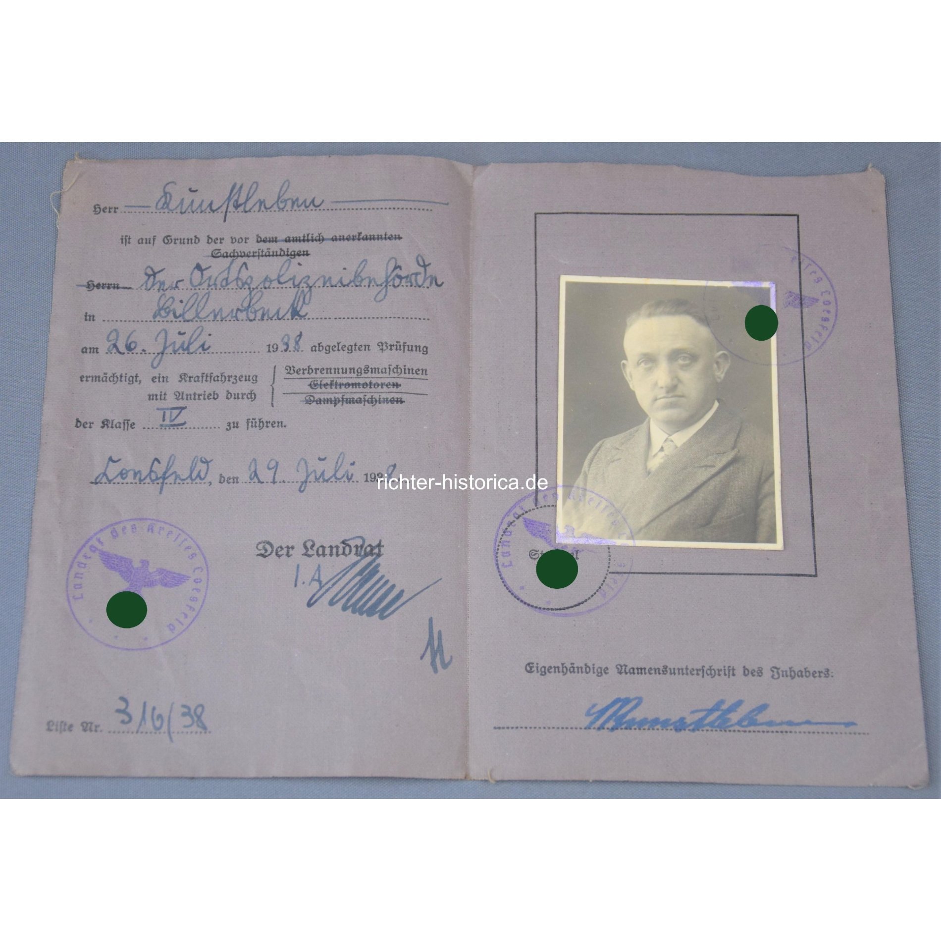 1.Weltkrieg Militärpass 2.Ersatz-Bataillion 2. Ober. I.Rgt. Nr.171 — image 9