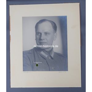 Großes Portrait von einem Soldaten der Infantrie 2.Weltkrieg