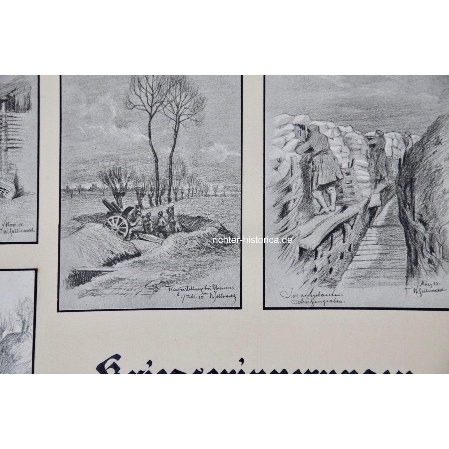Kriegserinnerungen Zeichnungen eines Frontkameraden 1914-1918 — image 3