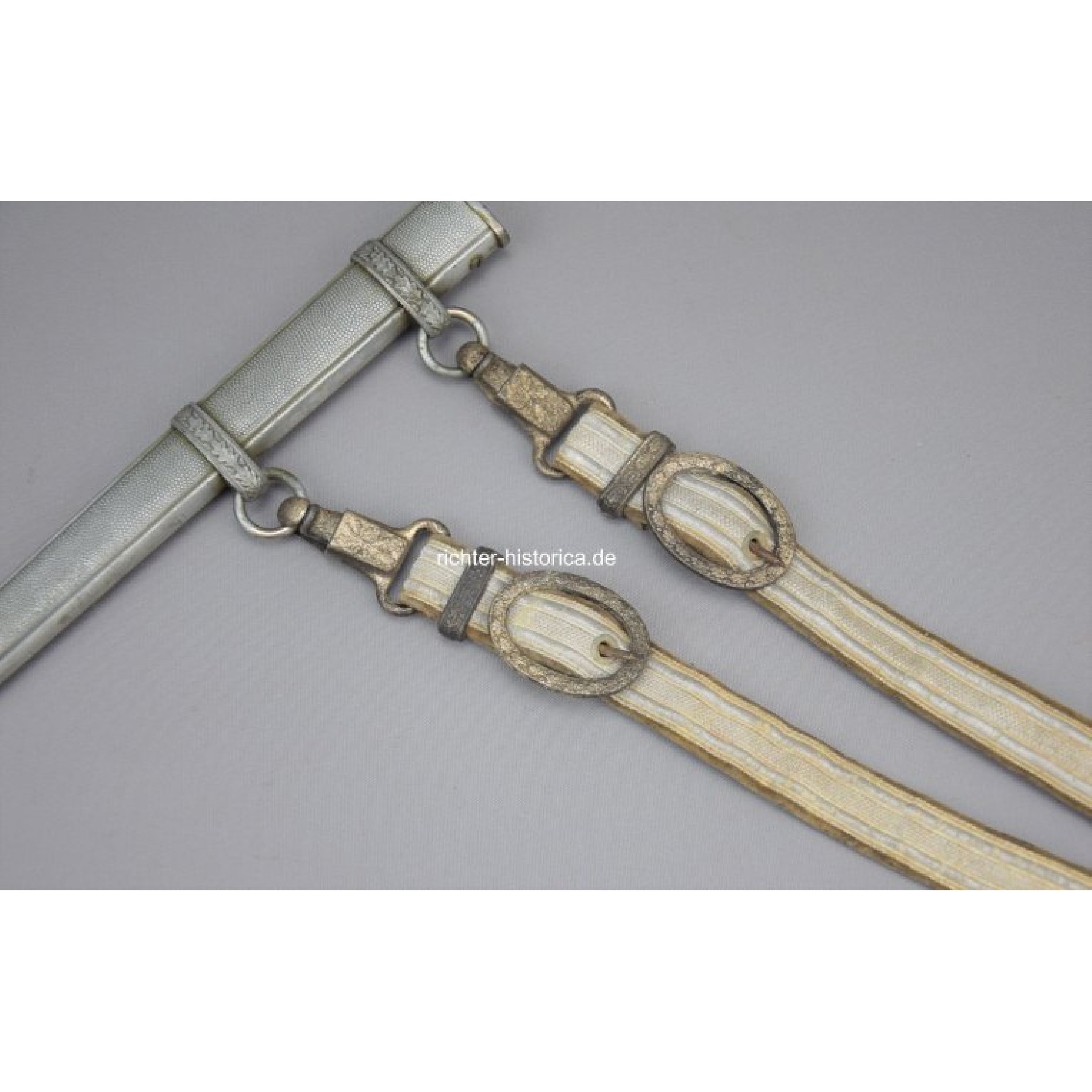 Heeres Offiziersdolch WKC Solingen Tomahawk-Adler mit Gehänge und Portepee — image 10