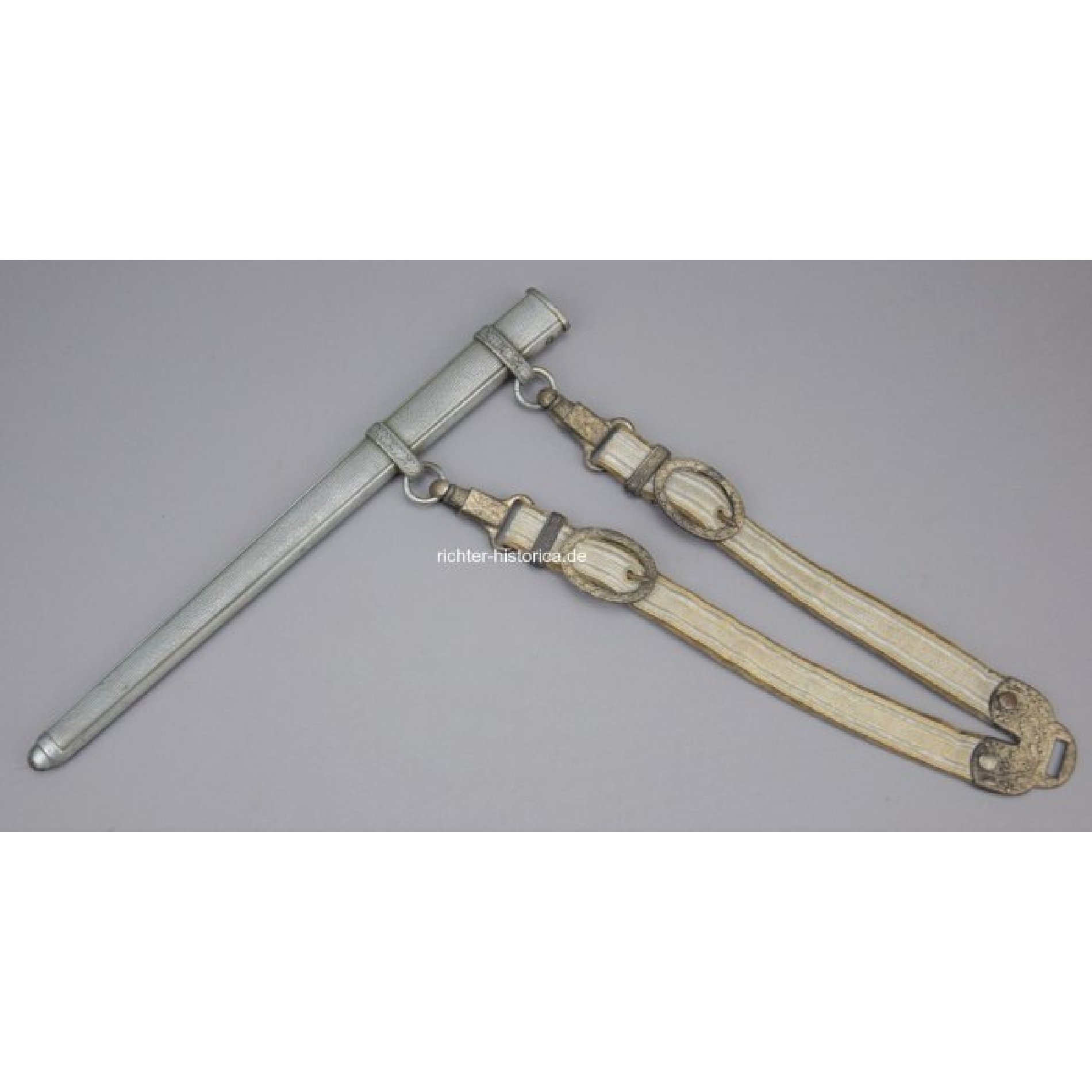 Heeres Offiziersdolch WKC Solingen Tomahawk-Adler mit Gehänge und Portepee — image 9