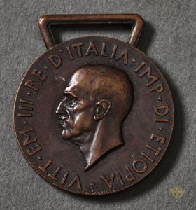 Commemorative Italian Medal for East Africa