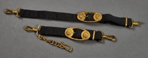 German WWII Navy Dagger Hangers