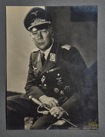 Christmas Greeting Letter Hand Written by Gerd Von Massow, Commander of Jagdgeschwader Richtofen — image 2