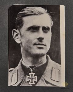 German WWII Signed Photo of Knights Cross Winner Prince Friedrich Ferdinand of Schleswig-Holstein-Sonderburg-Glücksburg