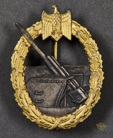 Veteran Bring Back German WWII Kriegsmarine Coastal Artillery Badge