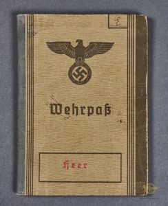 WWII German Army Wehrpass