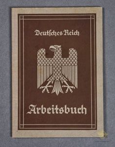 Deutsches Reich Arbeitsbuch