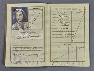 Deutsches Reich Reisepass (Passport)