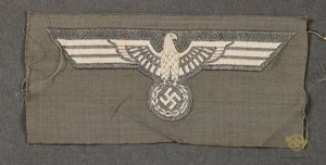 German WWII Army Enlisted Man's Breast Eagle