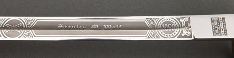 Vintage 1960 N.S. Meyer VPI Virginia Polytechnic Institute Virginia Tech VTCC Corp of Cadets Officer's Presentation Sword — image 8