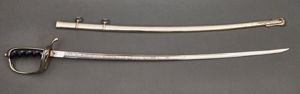 Vintage 1960 N.S. Meyer VPI Virginia Polytechnic Institute Virginia Tech VTCC Corp of Cadets Officer's Presentation Sword