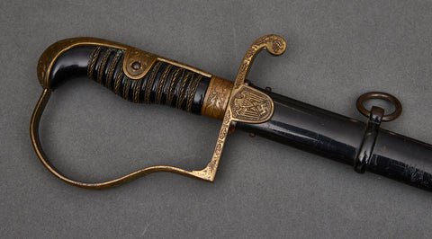 German WWII Army Officers Dove Head Sword by Alcoso — image 3
