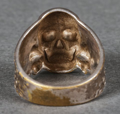 German WWII West Wall Skull Ring — image 4