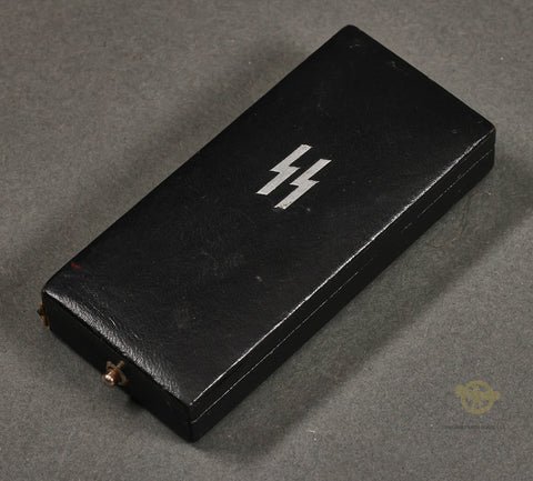 Cased WWII German SS 12 Year Faithful Service Award — image 2