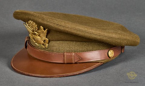 US WWII Army Officer Cap — image 3