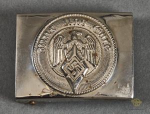 Veteran Bring Back German WWII HJ Buckle by Overhoff & Cie