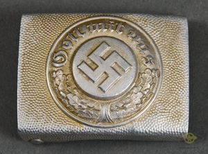 German WWII Fire/Police Enlisted Man's Buckle