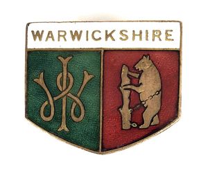 Federation of the Women's Institutes Warwickshire WI Pin Badge c.1933 –1939