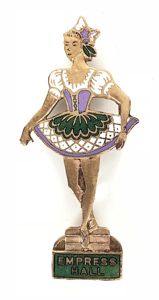 Empress Hall Theatre London pantomime dancer badge c1950