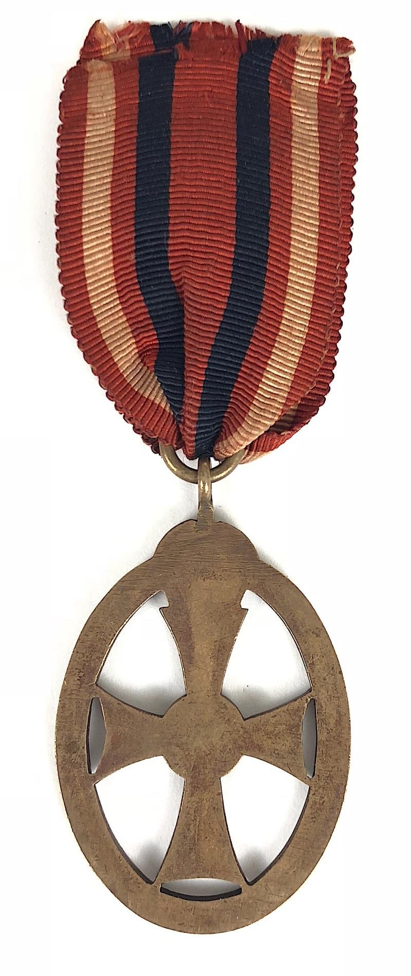 Queen Alexandras Imperial Military Nursing Service male nurse medal & SRN named badge
