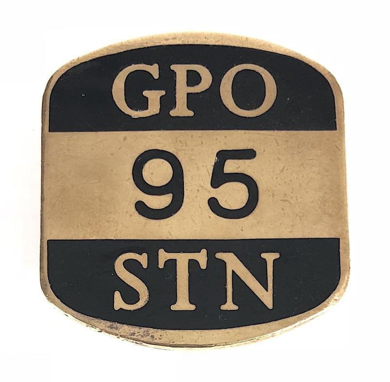 General Post Office GPO 95 STN postmans security badge