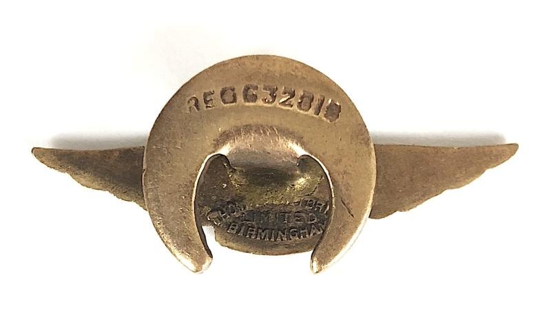 The Standard Motor Company Limited Union Flag winged badge