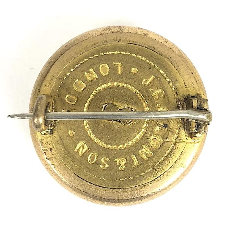 Midland Railway Marine Department gilt button pin fittings