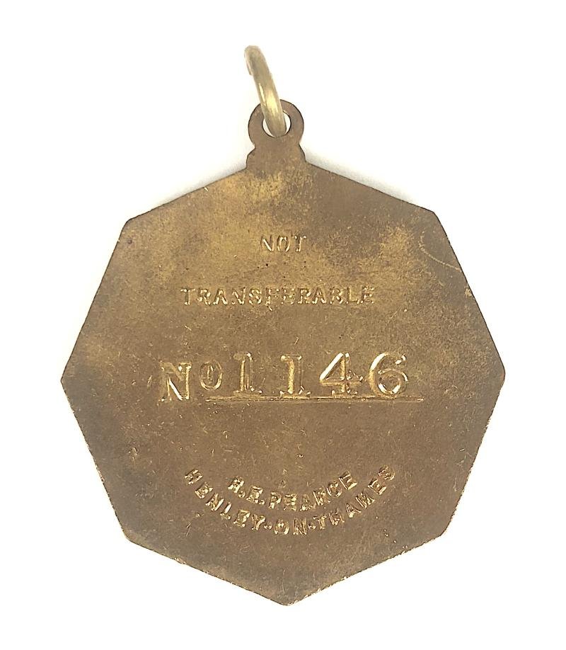1956 Henley Royal Regatta stewards enclosure badge