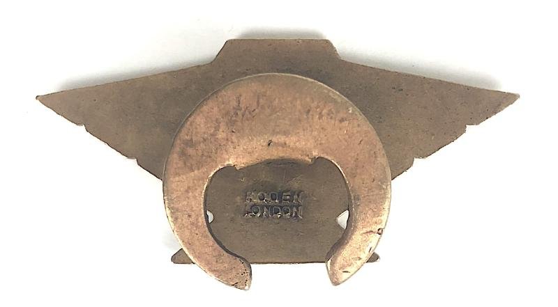 Cleveland Discol Petrol Company advertising badge c.1930's