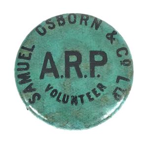 Samuel Osborn & Co Ltd ARP Volunteer Air Raid Precaution badge