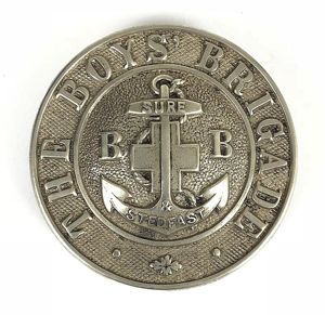 Boys Brigade Staff-Sergeants shoulder belt boss badge c1927-1984