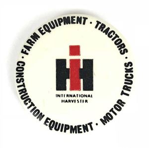 International Harvester Farm Equipment Tractors agricultural badge 1902 -1985