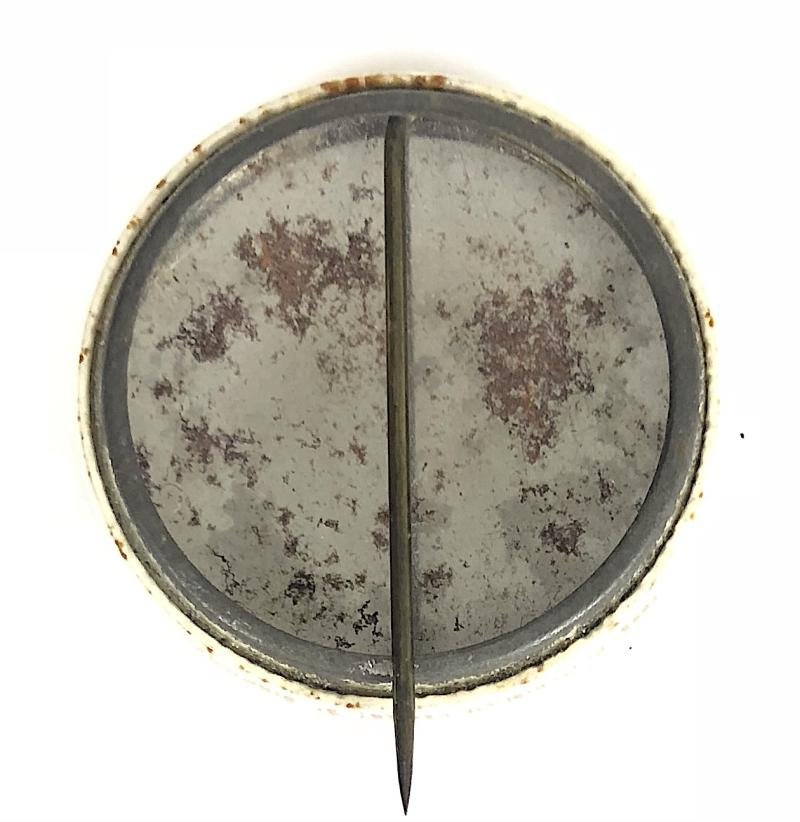 1941 Barnstaple Area War Weapons Week Warship button badge North Devon