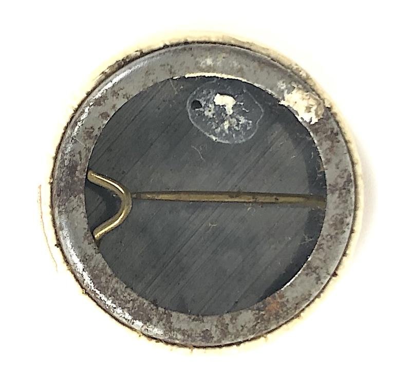 Spitfire Fund fighter plane tin button badge numbered 4975
