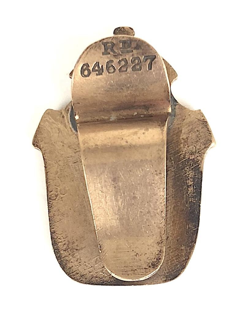 1915 Brownlee & Co Ltd Scottish timber merchants on war service badge