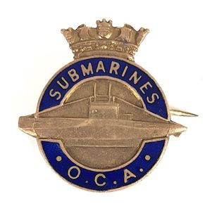 Royal Navy Submarine Service Old Comrades Association Badge