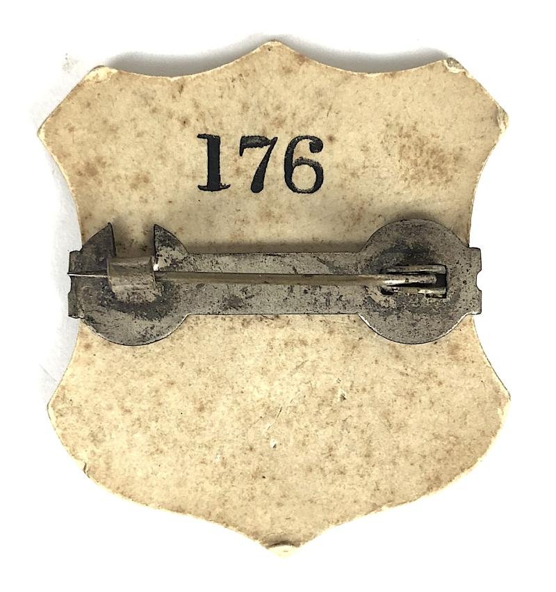 1923 Henley Royal Regatta Stewards Enclosure Visitor's Badge No176