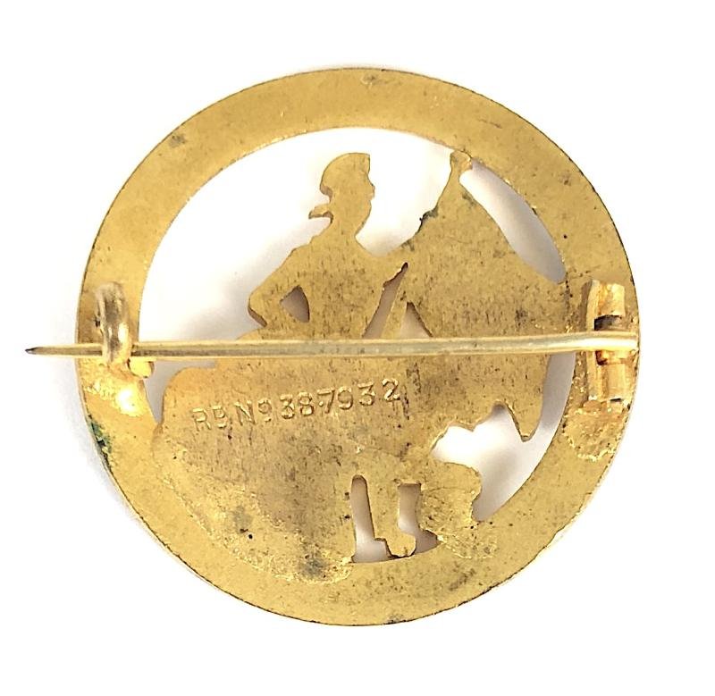 S.S. Dunera British India Steam Navigation Company Badge c.1901