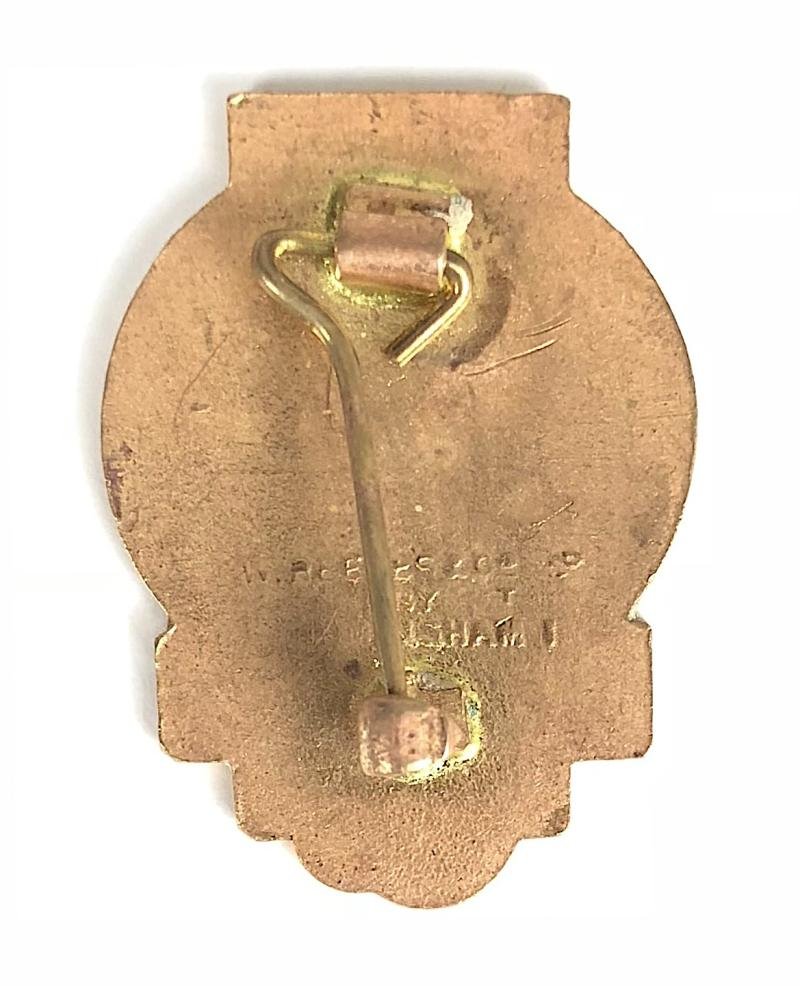 Butlins 1948 Skegness holiday camp pink mermaid badge