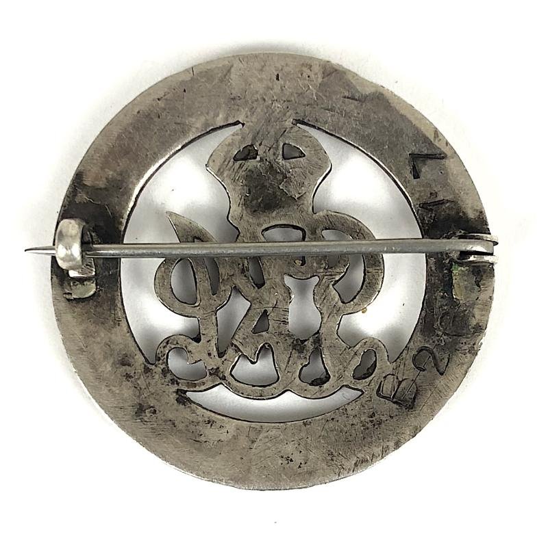 WW1 Highland Light Infantry British War Medal and Silver War Badge — image 5